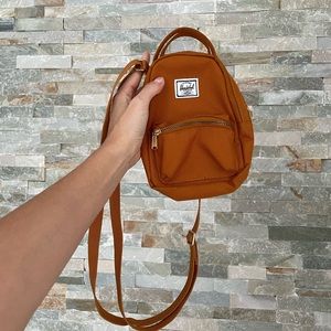 Hershel mini crossbody Buckthorn brown bag